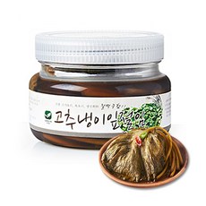 풍성한 고추냉이잎 절임, 2통, 300g