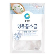 대상 청정원 명품 꽃소금, 1개, 400g