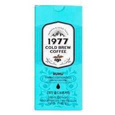 커피팩토리 1977 콜드브루 스틱 4+1개 더치커피 루후 액상커피 커피원액