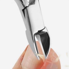 사안 내성발톱 관리 네일니퍼 실버 발톱자르기, 1개