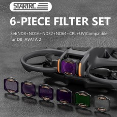 당일배송 DJI Avata2 아바타2 악세사리 편광 CPL UV ND 필터 4종 ND8/ND16/ND32/ND64 총 6팩 세트, 1개