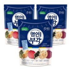 [하루견과] 명인부각 오리지널 180gx3봉, 없음, 180g