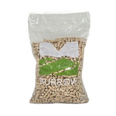 파충류 비어디드래곤 도마뱀 거북이 우드 펠렛 바닥재, 1개, 2L