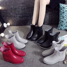 [효율마켓] 5컬러 여성레인부츠 첼시 장화 아웃도어화
