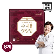 빅마마 빅마마이혜정 꽉찬 수제 영양밥 120g 6팩, 6개