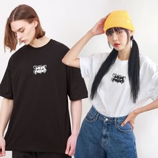 언터널 남녀공용 러브포인트 오버핏반팔