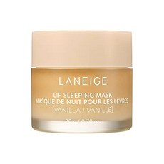 LANEIGE LANEIGE(라네즈) 립 슬리핑 마스크 바닐라 20g 한국 화장품 입술 팩 나이트 리페어 메이커 공식, 1개, 1개