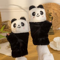 극세사밍크퍼벙어리장갑