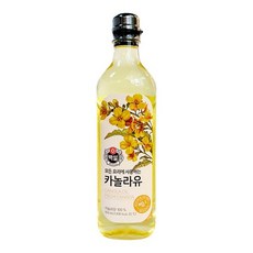 백설 카놀라유, 900ml, 5개