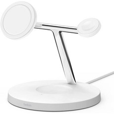 벨킨 Belkin BoostCharge PRO 3in1 무선충전기 맥세이프, 1개