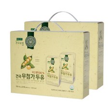 건국유업 건국 무첨가두유 40팩, 1