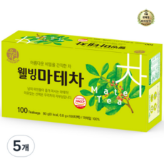 라이브잇 우리차 송원식품 웰빙마테차, 800mg, 100개입, 70개