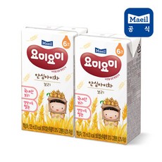 매일유업 요미요미 안심아이차 보리, 125ml, 48개