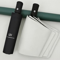 [1+1] 위더스 UV 99% 자외선차단 원터치 3단 자동 우산 양산 2종 세트