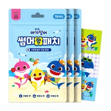 핑크퐁 아기상어 썸머 향 패치-10EA, 1개