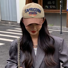 주디앤 카프리 배색 볼캡 모자