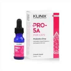 냉장배송] 클리닉스 프로파이브에이 KLINIX PRO-5A 고양이 액상 유산균15ml (리뉴얼), 고양이 유산균