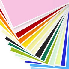 칼라 우드락 컬러보드 290X440 15장 세트 새학기 환경꾸미기, 5mm 5mm