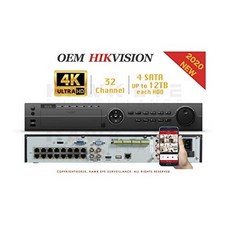 4K 32CH IP Network Video Recorder - 16 Built in Po 4K 32CH IP 네트워크 비디오 레코더 - DS-7732NI-I4/16P NVR과 호, 1개, 기타 - ds-7732ni-i4