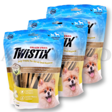  코스트코 개껌 강아지껌 트위스틱스 그레인프리 덴탈 스틱 바닐라민트 350G X 3개 