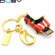 미니 쿠퍼 자동차 모양의 usb 플래시 드라이브 64 기가 바이트 2.0 펜 메모리 스틱 u 디스크 32 pendriver 무료 배송, [2-3] 8GB Deep blue^+600
