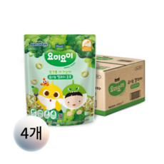 요미요미 유기농 쌀과자 25g, 초록, 4개