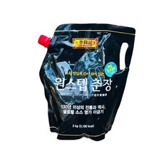 이금기 원스텝 춘장 스파우트 2kg 짜장면 소스 업소용 중화 중식 상품 이미지
