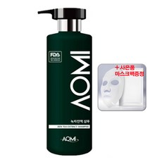아오미 녹차진액샴푸 500ml / 미용실 샴푸 / 탈모케어 / 두피냄새 제거 / 생약성분 / 두피크리닉 / 세정력좋은샴푸 (사은품증정), 01_아오미 녹차 진액 샴푸 500ml