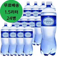 초정탄산수 플레인, 1.5L, 12개 가평