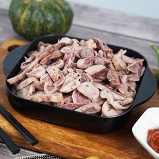 꿀맛컴퍼니 한돈 삶은 돼지애기보 슬라이스 벌크 (냉장), 1개, 5kg