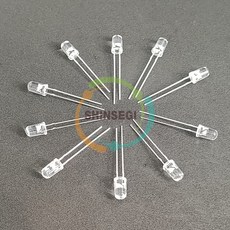발광다이오드(LED) 고휘도 9V 10개입