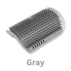 고양이 셀프 그루머 캣닙 벽 코너 마사지 빗 브러시 간지럼 얼굴, 1개, 4.B grey 1PCS