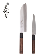 칼천지 조상진명장 프리미엄 수제 장인 칼 2종 세트 (아시아식도+과도), 1개