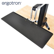 모니터브라켓 Ergotron97-653WorkFit-S대형 키보드받침 선반, 기본