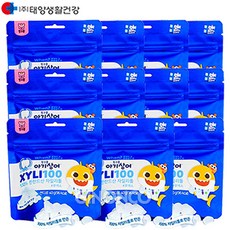 핑크퐁 아기상어 자일리톨100 40g 무색소 캔디 무배, 11개