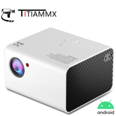 [AS/무료배송]TITIAMMX 빔 프로젝터 Android 호환 4K WIFI 홈 시어터 [휴대전화/컴퓨터/PS5] M8 Pro, WM8 Pro