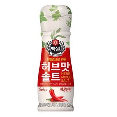 백설 허브맛 솔트 매콤한맛 50g, 15개