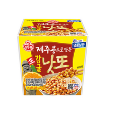 오뚜기 간단식사 건강식 제주콩으로만든생감귤낫또 171G, 2개