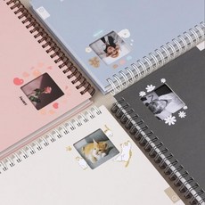2021년 스터디 플래너 4개월 분기 스프링 목표 평가/ koonshop 쿤샵, 모노그레이