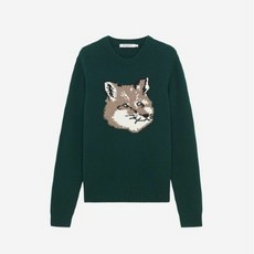 메종키츠네빅폭스니트