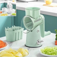 다기능 가정용 슬라이서 세트 수동다용도채소절단기 가정용 절채기 주방 절편기 드럼평삭기