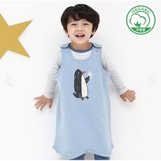 [삐삐롱20FW]_해운대점_아이스펭귄 오가닉 원피스 수면조끼