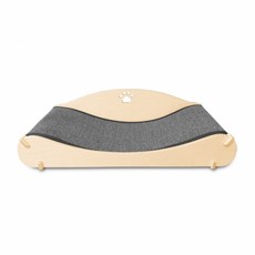  힐링타임 카페트 원목 쇼파 스크래쳐, 그레이 