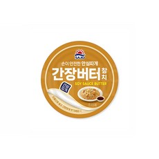 사조 안심따개 간장버터 참치, 100g, 3개