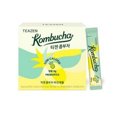  티젠 콤부차 파인애플 30스틱입X2박스 (보틀 포함), 5g, 30개입, 4개 