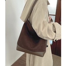 심플리미 여성 스웨이드 투웨이백
