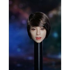 성인모형 슈퍼 오리 1 : 6 SDH023 소녀 머리 조각 12 여성 TBL PH 그림, C