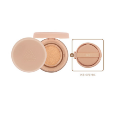 3CE 소프트 매트 핏 쿠션 15g(SPF45) 본품+리필, 002 soft nude, 002 SOFT NUDE(소프트 누드), 1개