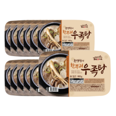[한명숙] 한뿌리 우족탕 800gx12팩, 단품, 12개, 800g
