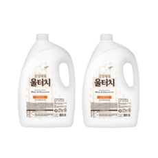 울터치 중성세제 본품, 4L, 2개